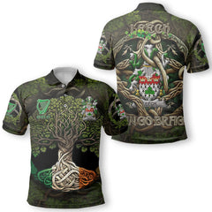 Leech Polo Shirts Ireland Is My Root Style
