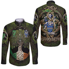 Lees or McAleese Long Sleeve Button Shirts Ireland Is My Root Style