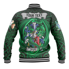 Legg or Legge Baseball Jackets The Green Dragon Of Ireland Style