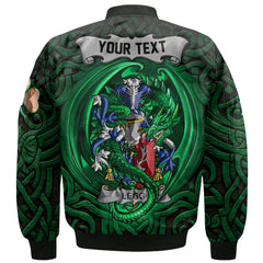 Legg or Legge Bomber Jackets The Green Dragon Of Ireland Style