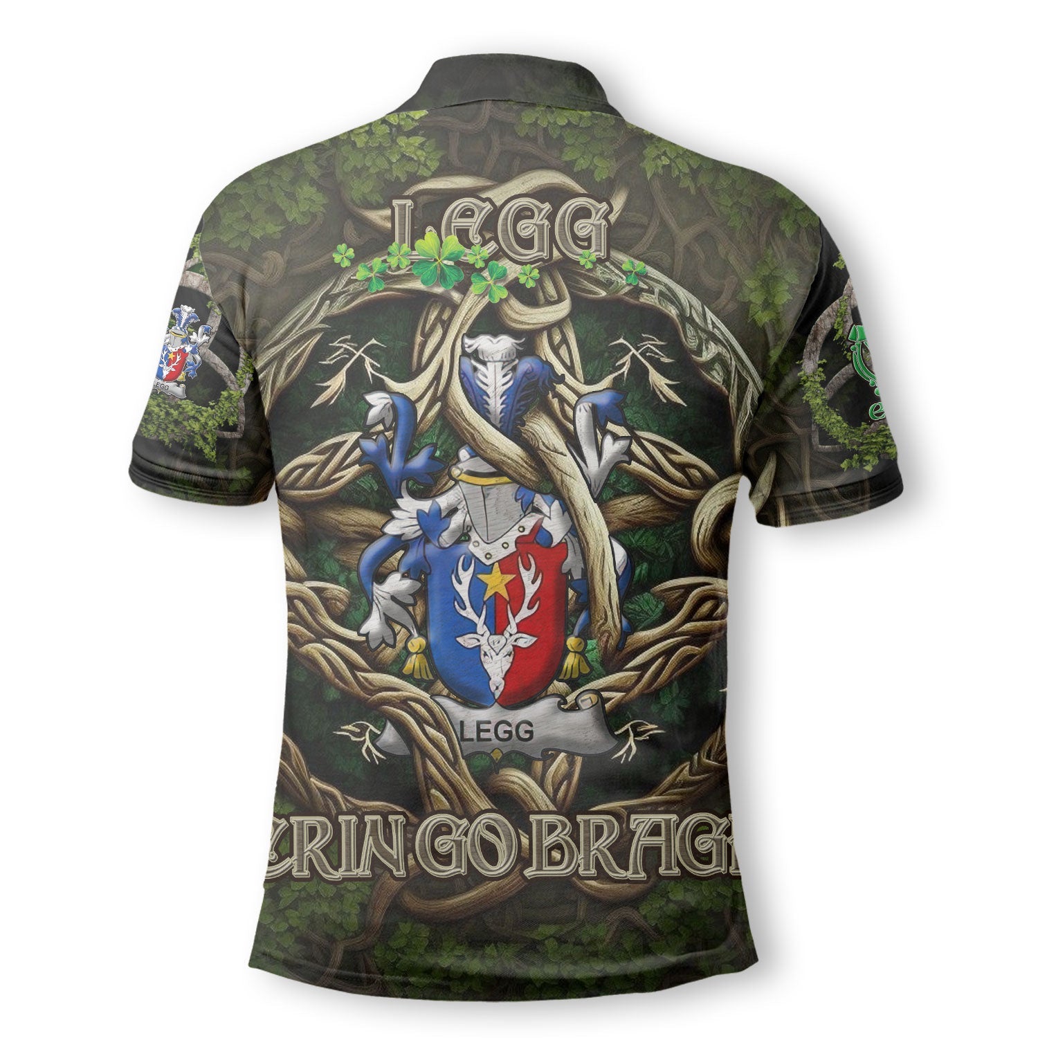 Legg or Legge Polo Shirts Ireland Is My Root Style