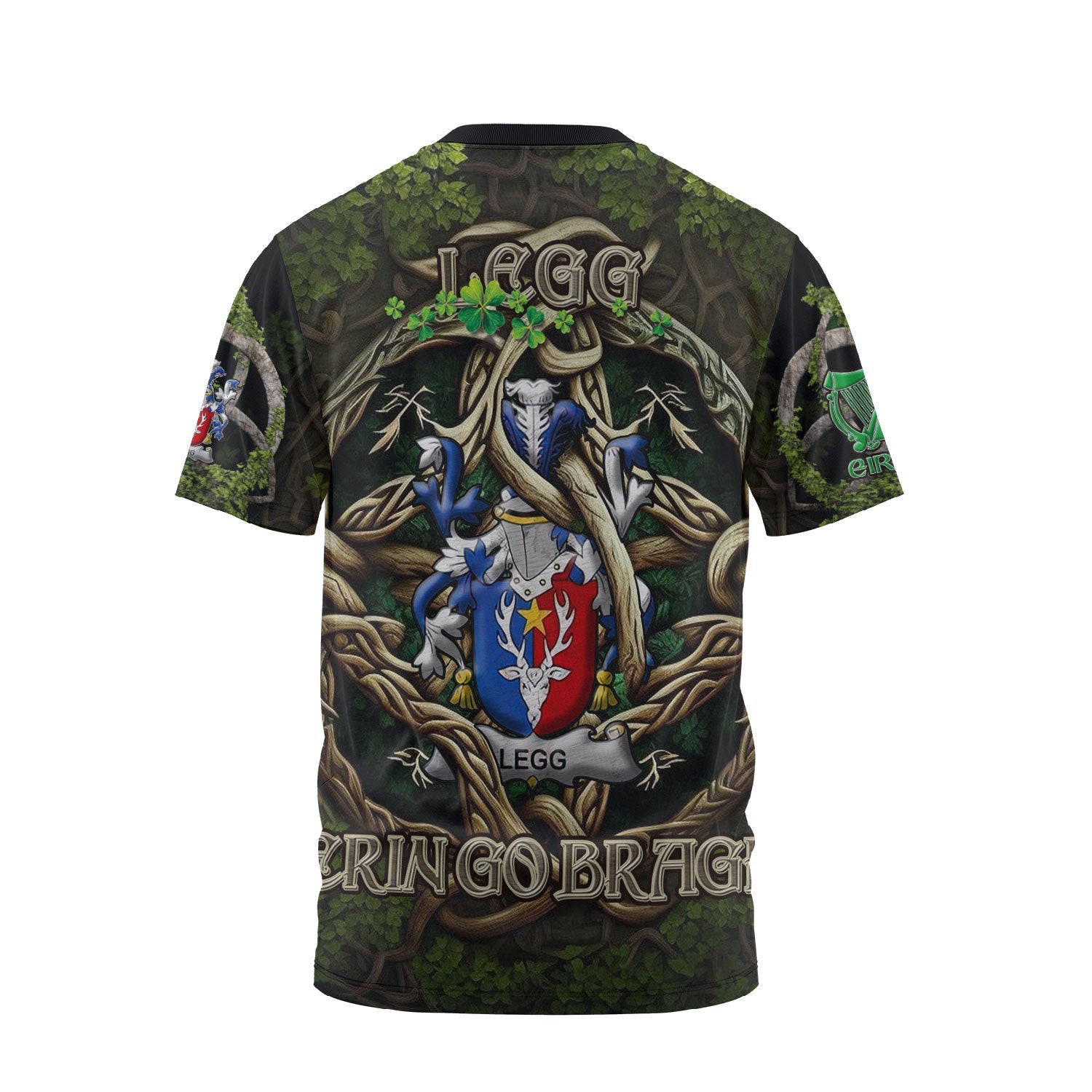 Legg or Legge T-Shirts Ireland Is My Root Style