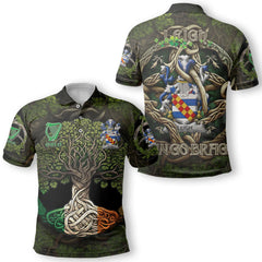Leigh or McLaeghis Polo Shirts Ireland Is My Root Style