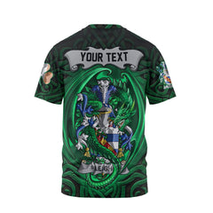 Leigh or McLaeghis T-Shirts The Green Dragon Of Ireland Style