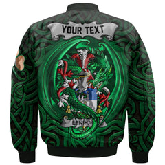 Lenihan or O Lenaghan Bomber Jackets The Green Dragon Of Ireland Style