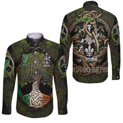 Ley Long Sleeve Button Shirts Ireland Is My Root Style