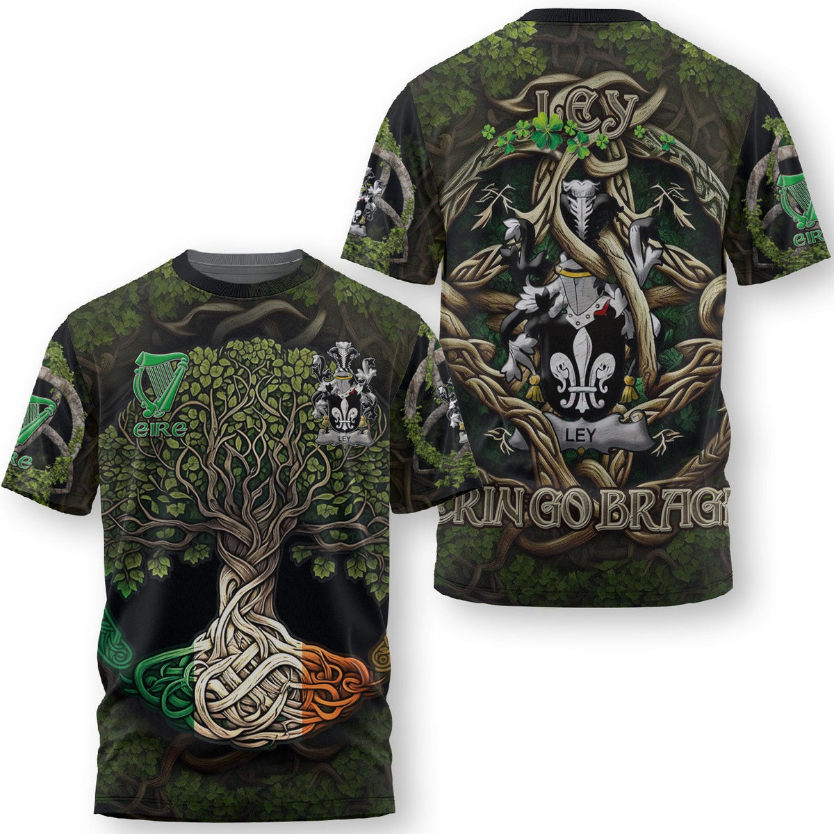 Ley T-Shirts Ireland Is My Root Style