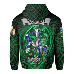 Linaker Hoodies The Green Dragon Of Ireland Style