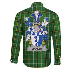 Linaker Long Sleeve Button Shirts Crest And National Plaid Style