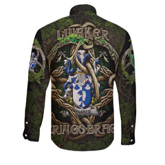 Linaker Long Sleeve Button Shirts Ireland Is My Root Style