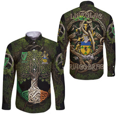 Lincolne Long Sleeve Button Shirts Ireland Is My Root Style