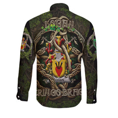 Logan Long Sleeve Button Shirts Ireland Is My Root Style