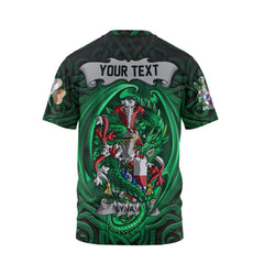 Lynam or O Lynam T-Shirts The Green Dragon Of Ireland Style