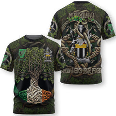 Maginn or Ginn T-Shirts Ireland Is My Root Style