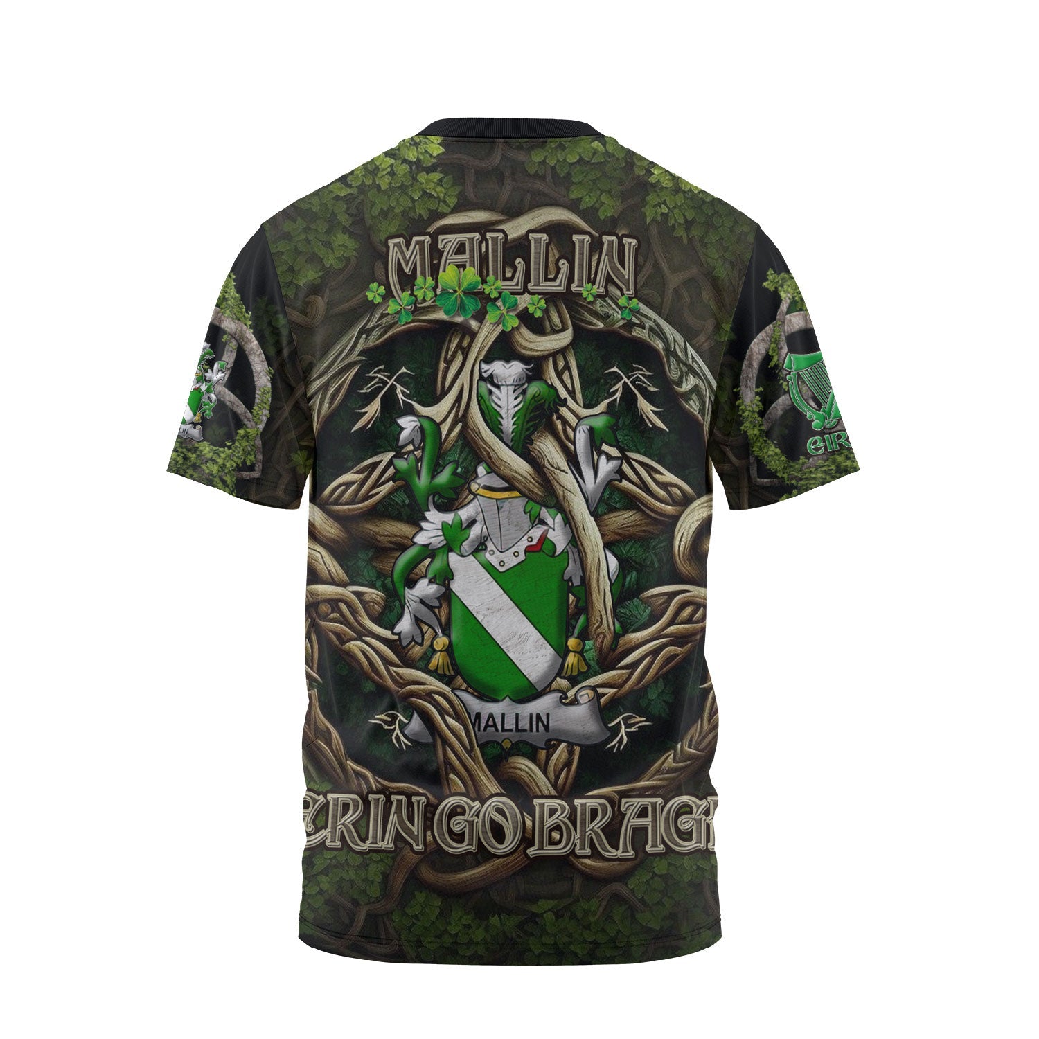 Mallin or O Mallan T-Shirts Ireland Is My Root Style
