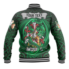 Malpas Baseball Jackets The Green Dragon Of Ireland Style