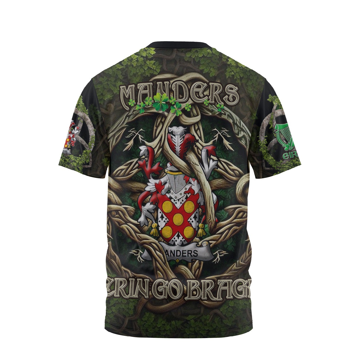 Manders T-Shirts Ireland Is My Root Style