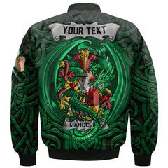 Mandevile Bomber Jackets The Green Dragon Of Ireland Style