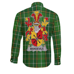 Mandevile Long Sleeve Button Shirts Crest And National Plaid Style