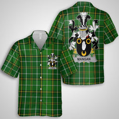 Mangan or O Mangan Hawaiian Shirts Crest And National Plaid Style