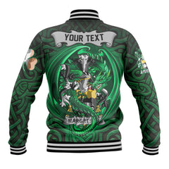 Margetson Baseball Jackets The Green Dragon Of Ireland Style