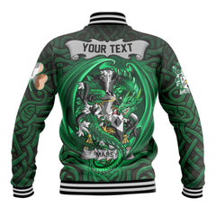Massy or Massey Baseball Jackets The Green Dragon Of Ireland Style