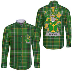 McAdam Long Sleeve Button Shirts Crest And National Plaid Style