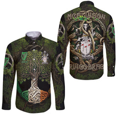 McAlindon or McAlindem Long Sleeve Button Shirts Ireland Is My Root Style