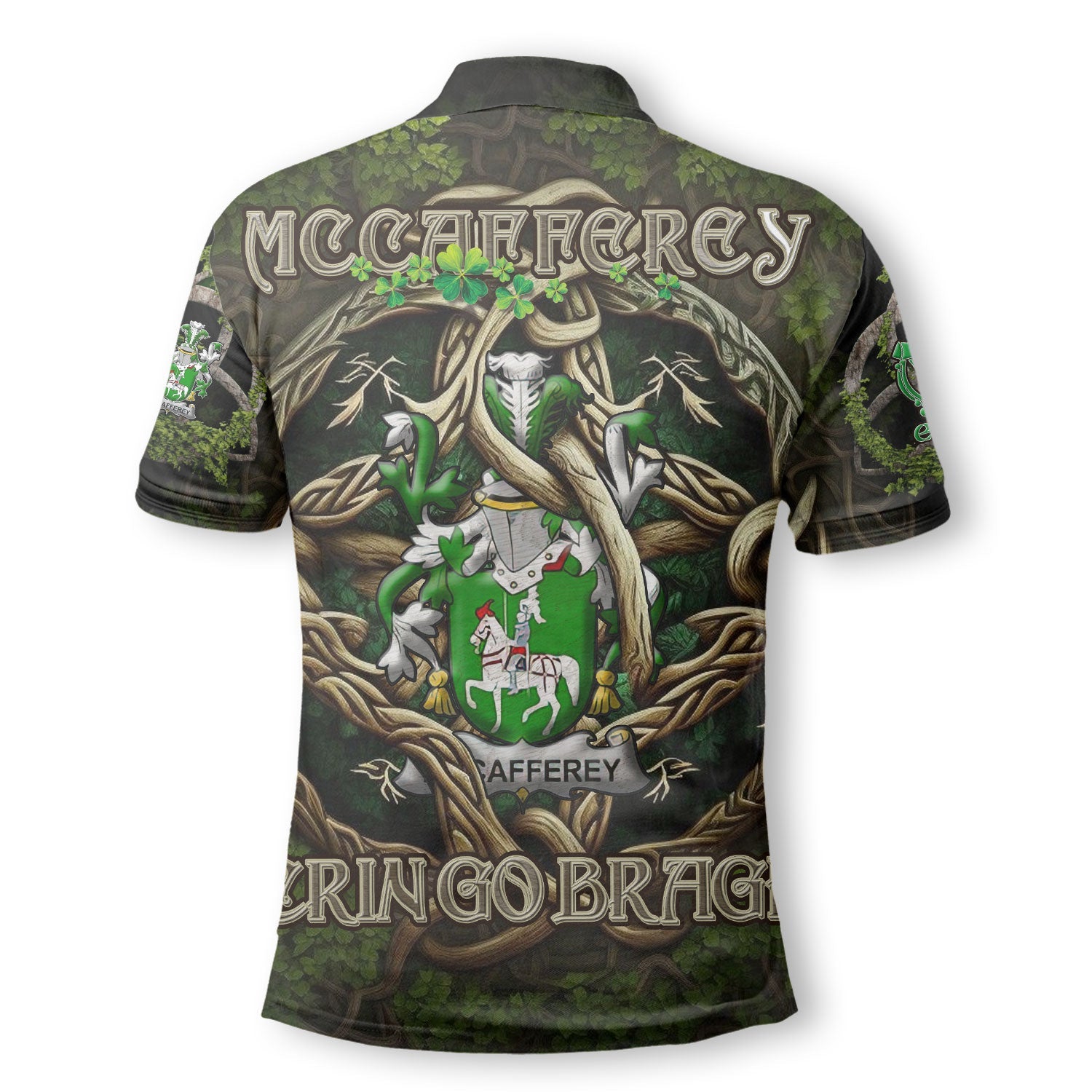 McCafferey or McCaffrey Polo Shirts Ireland Is My Root Style