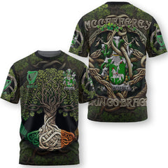 McCafferey or McCaffrey T-Shirts Ireland Is My Root Style