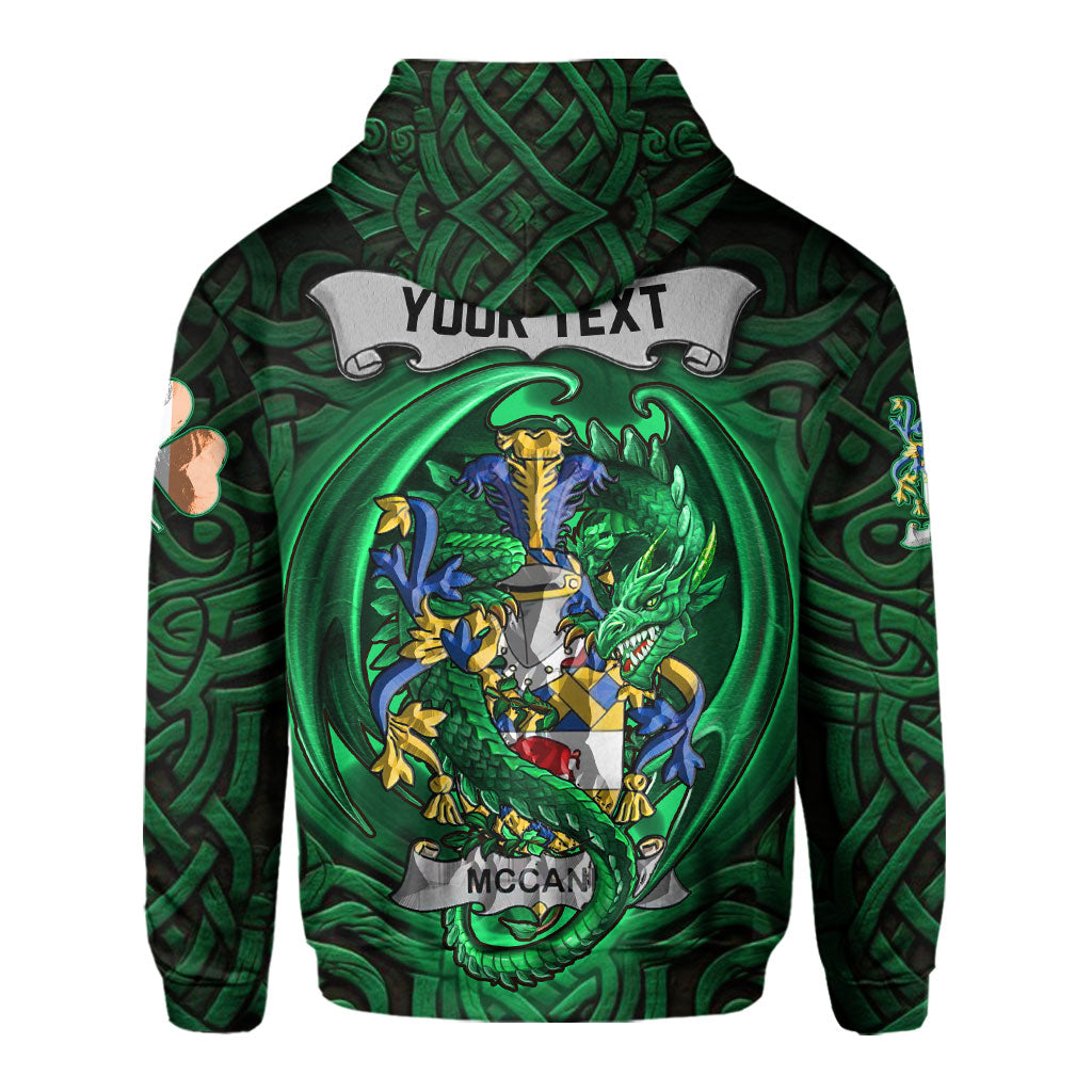 McCann Hoodies The Green Dragon Of Ireland Style