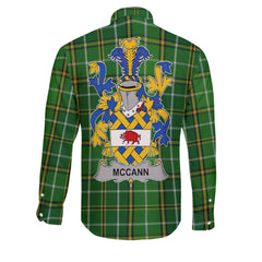 McCann Long Sleeve Button Shirts Crest And National Plaid Style