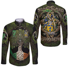 McCausland Long Sleeve Button Shirts Ireland Is My Root Style