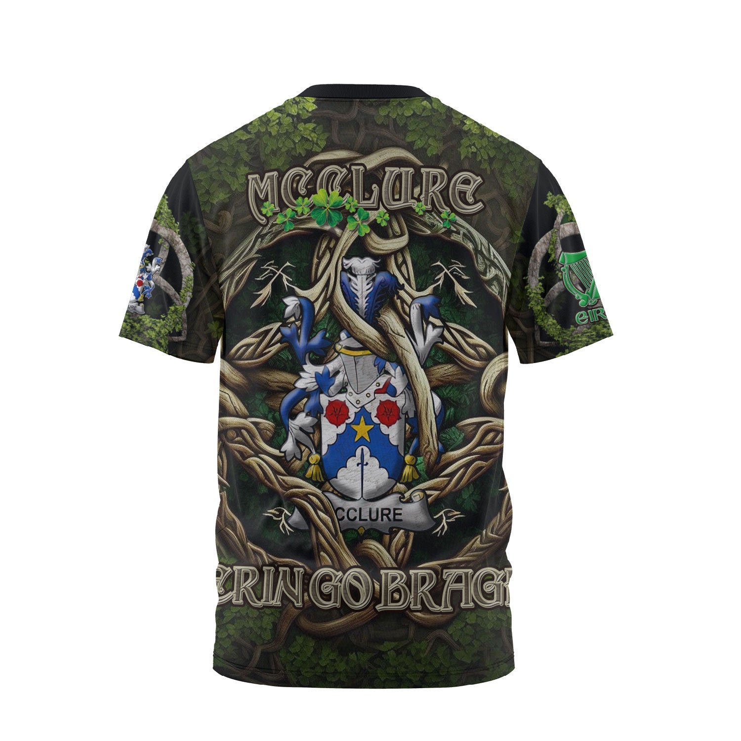 McClure T-Shirts Ireland Is My Root Style