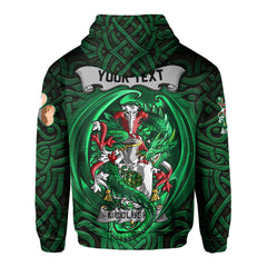 McCluskie or McCloskie Hoodies The Green Dragon Of Ireland Style