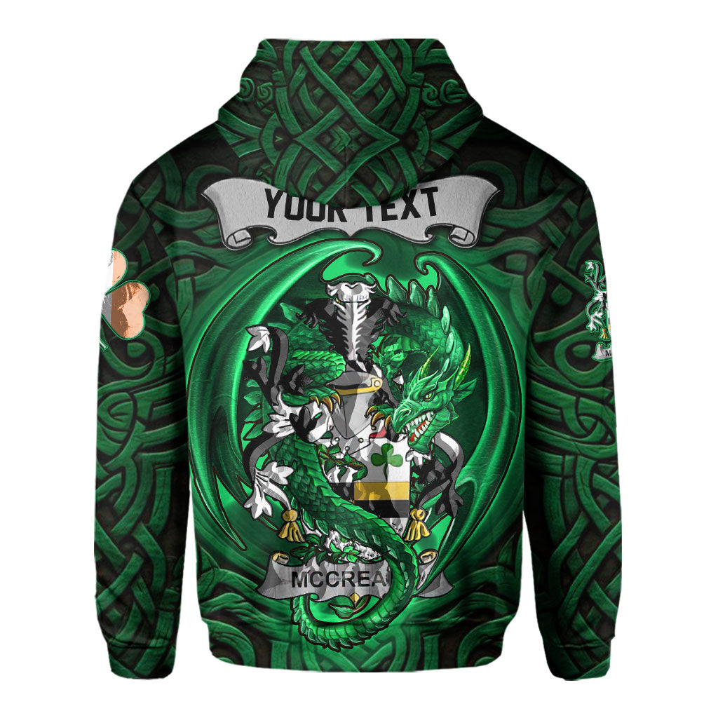 McCready or McCreadie Hoodies The Green Dragon Of Ireland Style