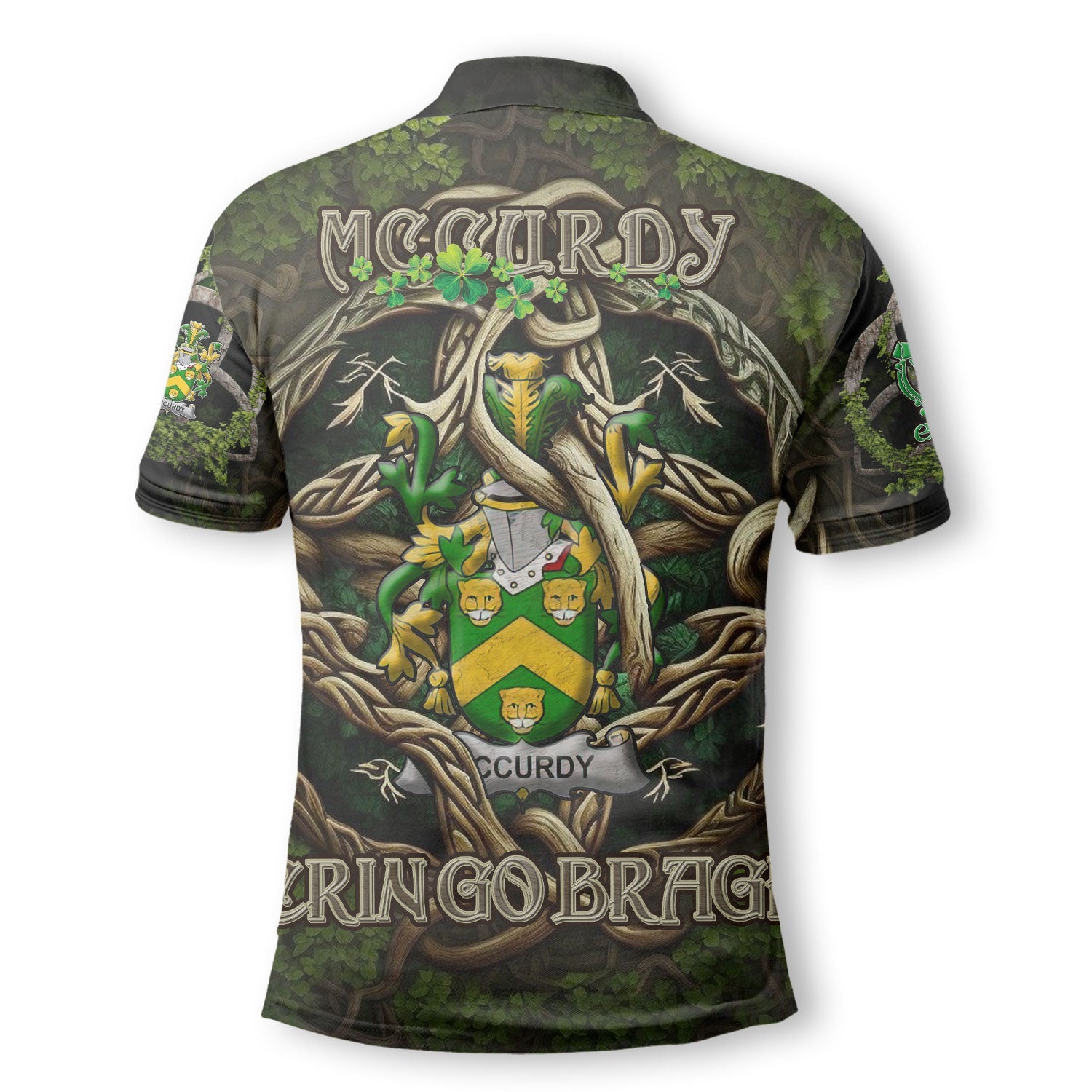 McCurdy or Curdy Polo Shirts Ireland Is My Root Style