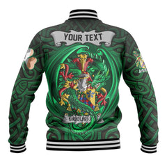 McCusker or Cosker Baseball Jackets The Green Dragon Of Ireland Style