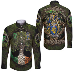 McDaniel or Daniel Long Sleeve Button Shirts Ireland Is My Root Style