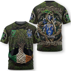 McDonnell T-Shirts Ireland Is My Root Style