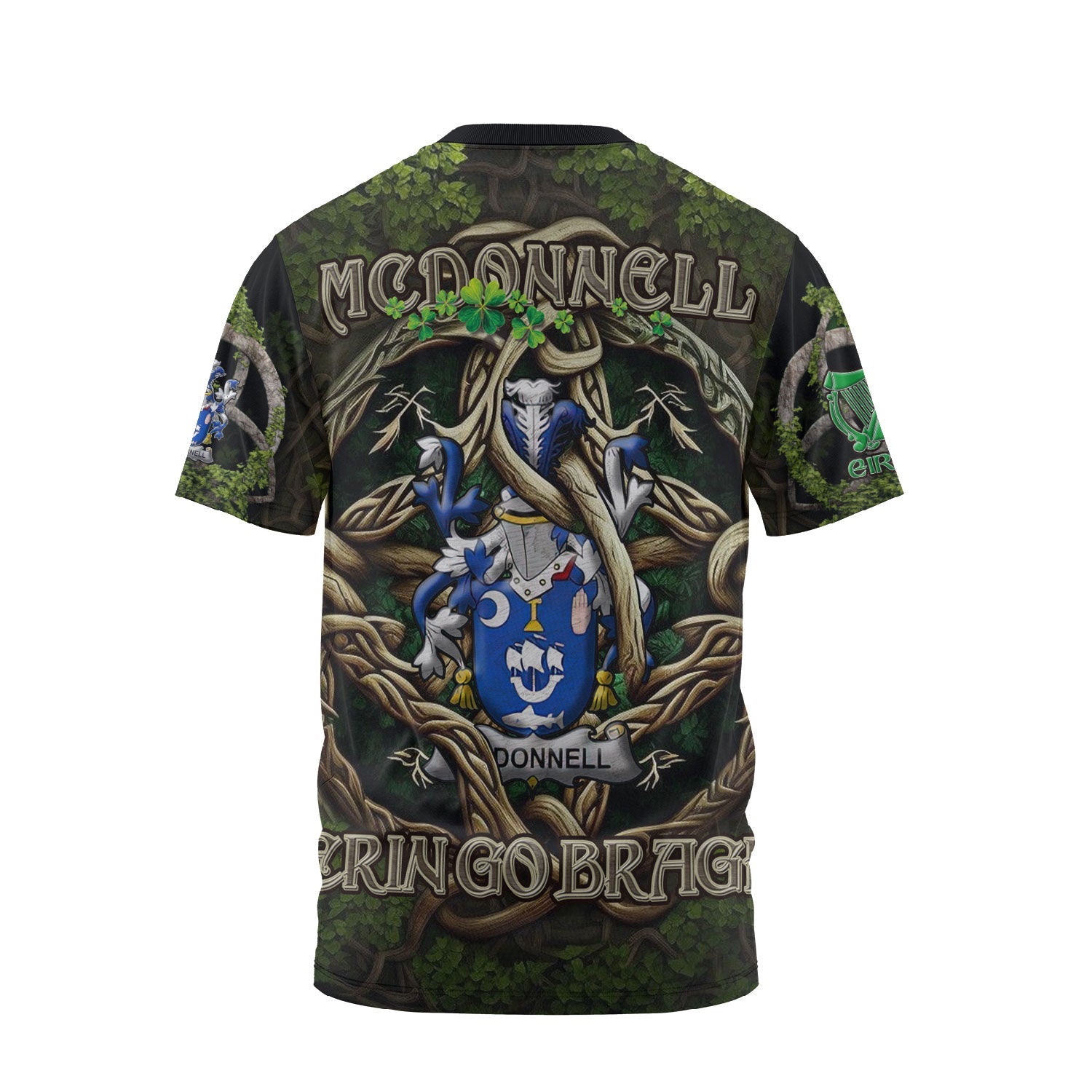 McDonnell T-Shirts Ireland Is My Root Style