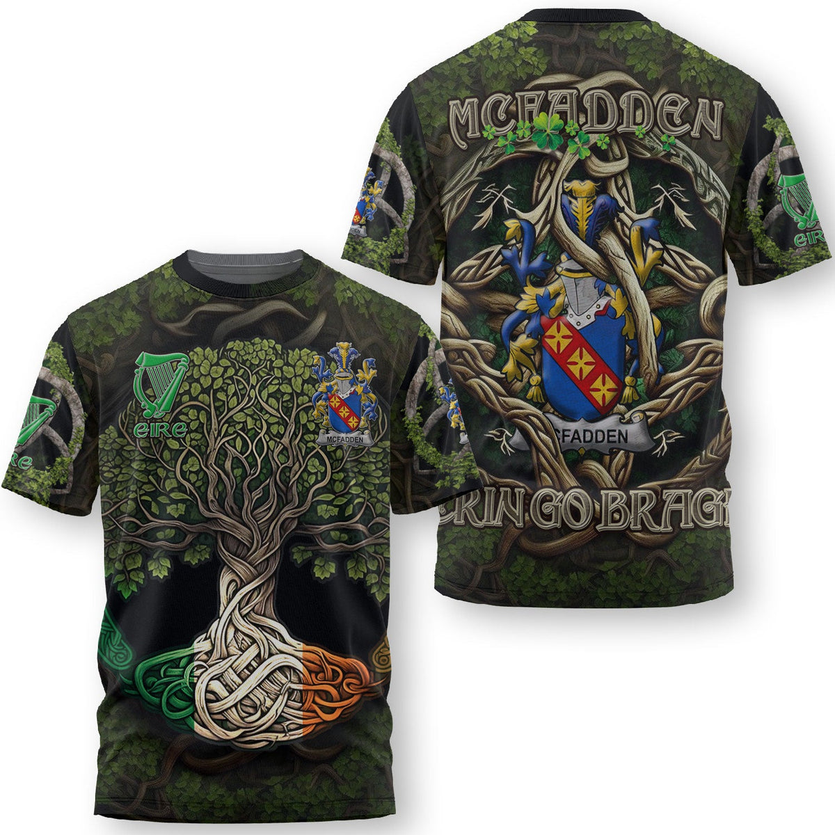 McFadden or McFadyen T-Shirts Ireland Is My Root Style