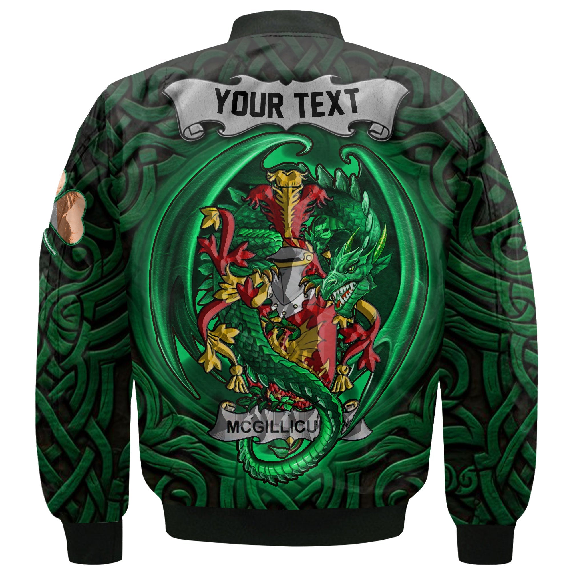 McGillicuddy Bomber Jackets The Green Dragon Of Ireland Style