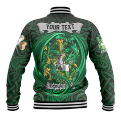 McGuiness or McGenis Baseball Jackets The Green Dragon Of Ireland Style