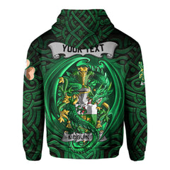 McGuiness or McGenis Hoodies The Green Dragon Of Ireland Style