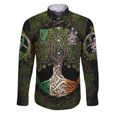 McKeown Long Sleeve Button Shirts Ireland Is My Root Style