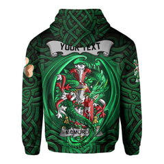 McMorogh or McMorrow Hoodies The Green Dragon Of Ireland Style