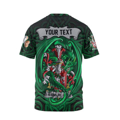 McMorogh or McMorrow T-Shirts The Green Dragon Of Ireland Style