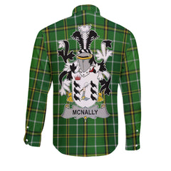McNally Long Sleeve Button Shirts Crest And National Plaid Style