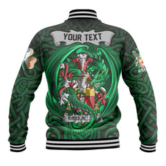 McQuillan Baseball Jackets The Green Dragon Of Ireland Style